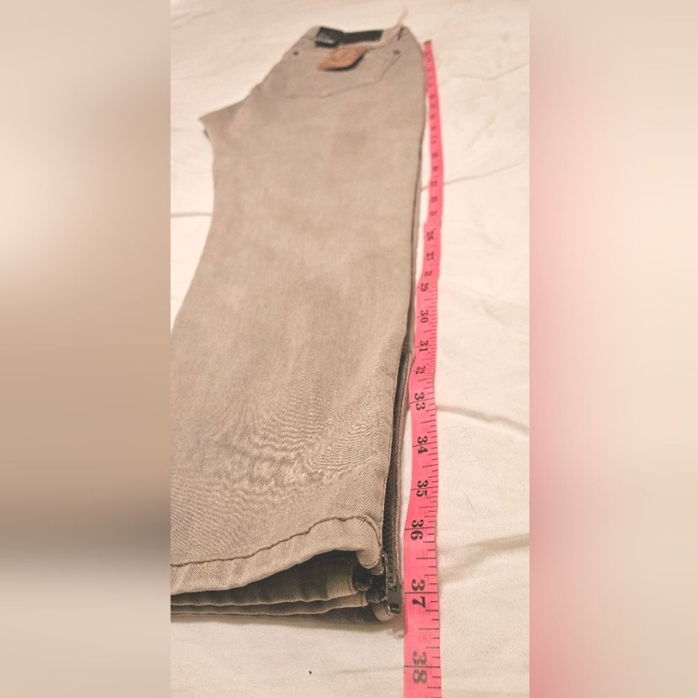 Buckle Black Jeans Womens Sz30 Tan Fit No. 53 Ankle Zip Skinny Denim Stretch NWT - Picture 12 of 16